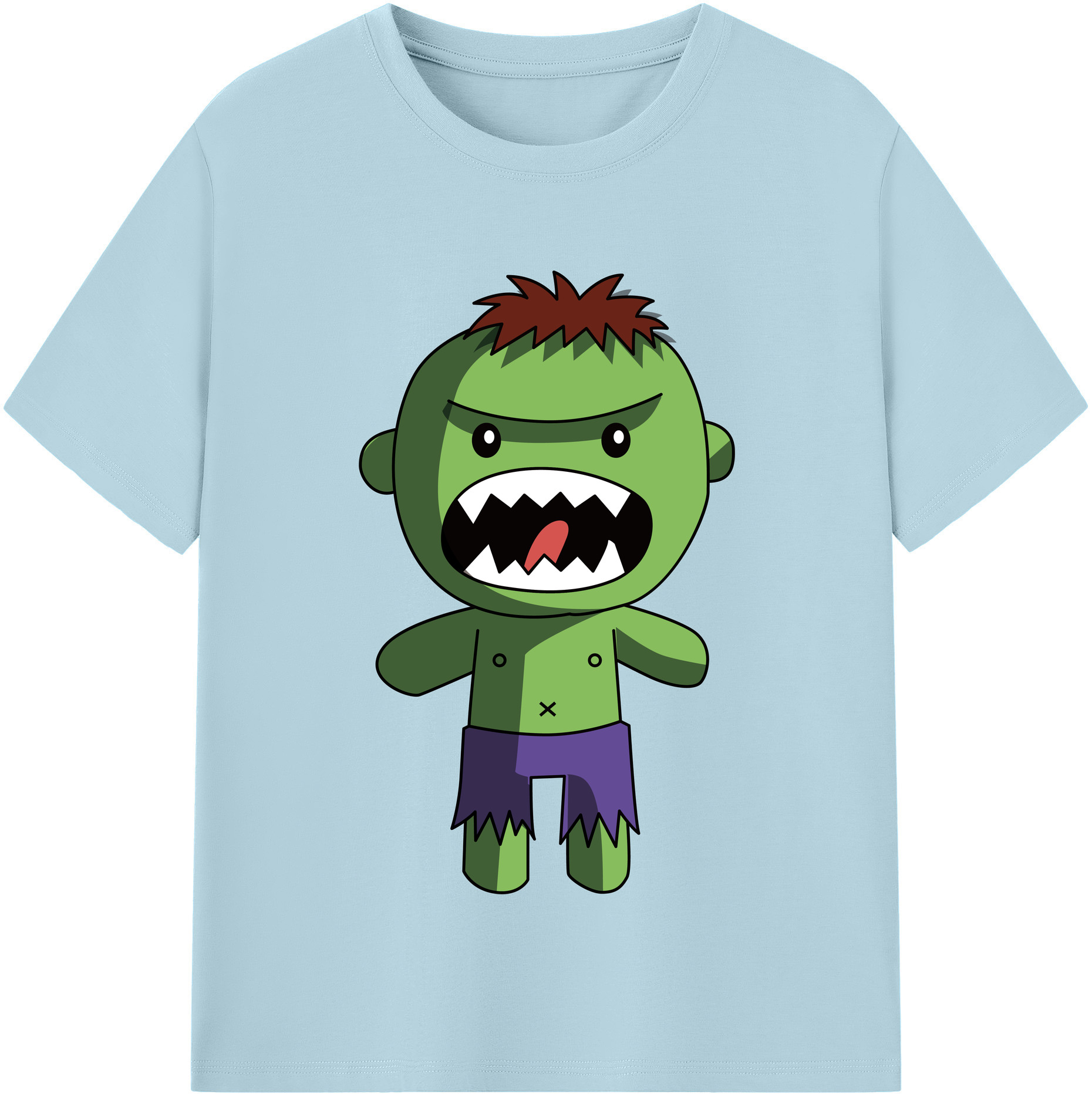 （画像用） アベンジャーズ The Avengers 綿100％半袖Tシャツ（フロントプリント）